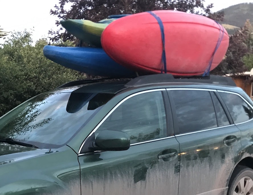 Overlanding Storage Kayaks