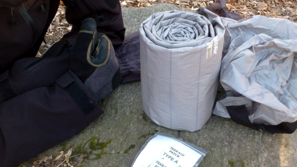 Thermarest NeoAir Xtherm Rolled Up for Camping